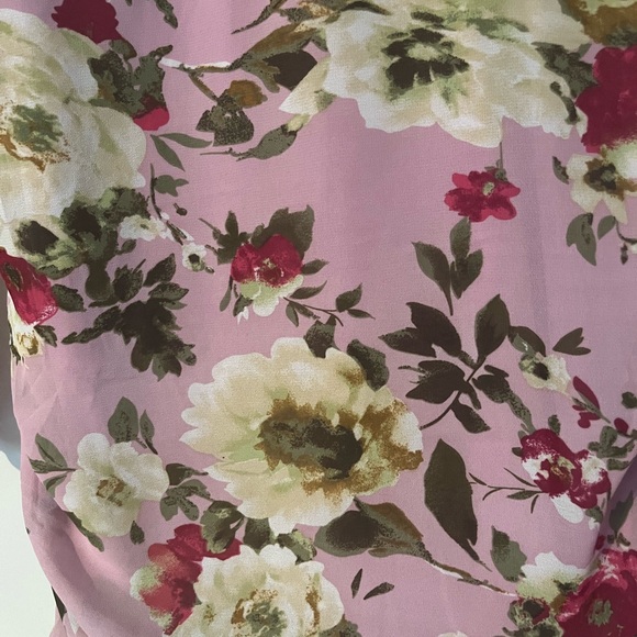 Lush Floral Mini Dress - Picture 3 of 3